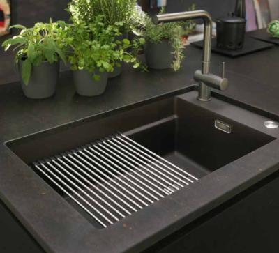 Franke Kubus KNG 110.62 chiuvetă 72x42 granit alb sub blat cu orificiu pentru robinet 125.0512.517
