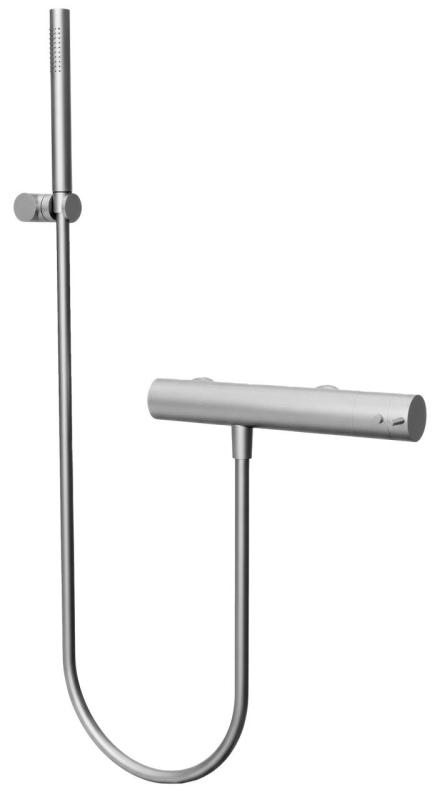 Waterevolution Flow termostat de duș cu set de duș din oțel inoxidabil T140TIE
