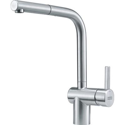 Baterie de bucătărie Franke din inox periat Atlas Neo cu gura extensibilă inox 115.0521.438