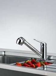 Franke Delta Novara Plus Robinet de bucătărie cu duș de mână extractibil Crom 115.0347.111