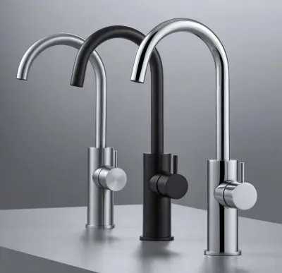 Robinetele de chiuvetă Waterevolution Flow, model înalt, crom, T1121FU01