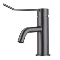 Robineta de chiuvetă Waterevolution Flow, inclusiv dop cu clic, PVD gun metal T111GME