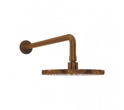 Duș principal Waterevolution Flow de 200mm cu conexiune la perete Cupru Periat T1641CPE