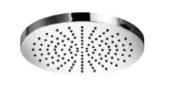 Duşul de cap de duş cu economie de apă Eco Air, SB Rubinetterie, 20 cm, metal, negru mat, 1208946739.