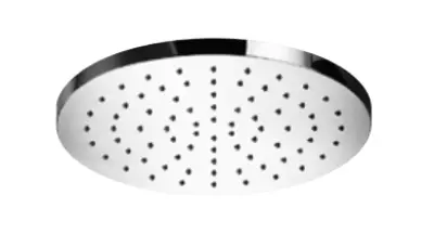 Dușul de ploaie de la SB Rubinetterie Eco Air, dușul principal de economisire a apei, 25 cm, metal mat, negru, 1208946742.