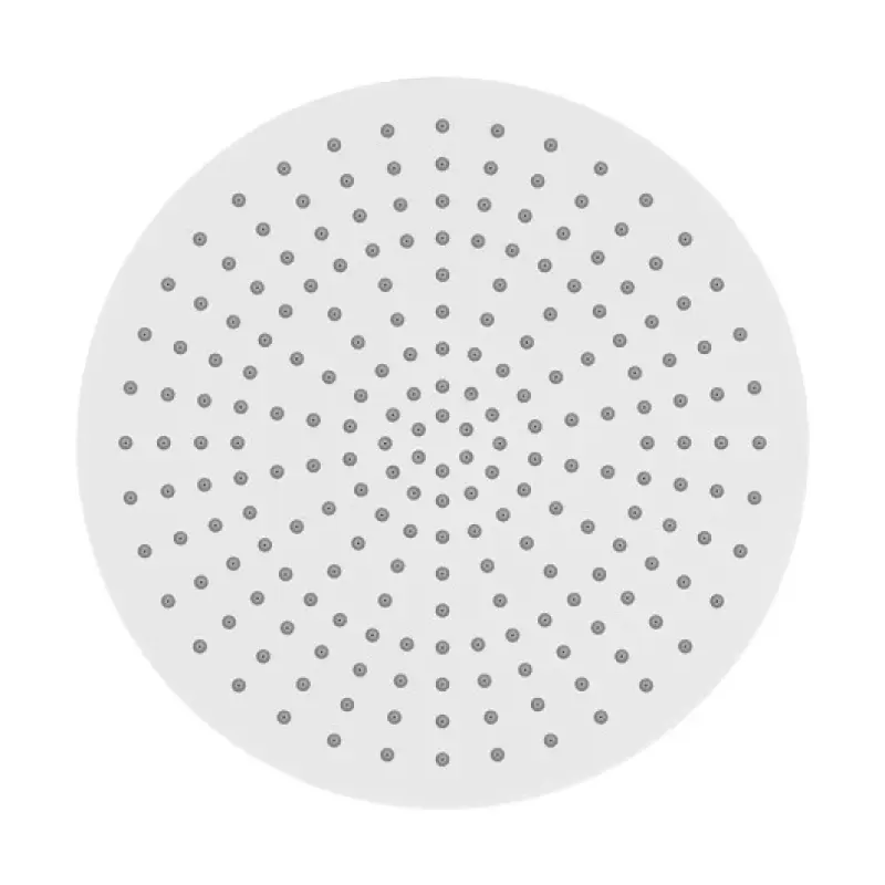Duşul de tavan SB Rubinetterie Eco Air, cu economie de apă, cu duş de cap de 30 cm, din metal mat alb 1208946746.