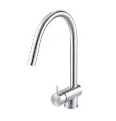 Waterevolution Flow Baterie de bucătărie din oțel inoxidabil solid  cu duză extractibilă T155IE