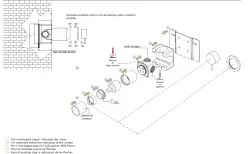 Waterevolution Flow inbouw mengkraan met 2 uitgangen RVS met ronde rozet vertalen naar het Roemeens zou zijn:

"Robinet de amestec încastrat Waterevolution Flow cu 2 ieșiri din oțel inoxidabi