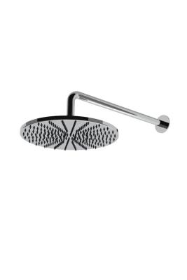 Dușul de perete Waterevolution Flow, cu cap de duș de 250 mm, din oțel inoxidabil, T164125IE.