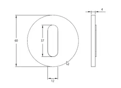 Waterevolution Flow inbouw chiuvetă senzor infraroșu pe baterii crom T118EB01