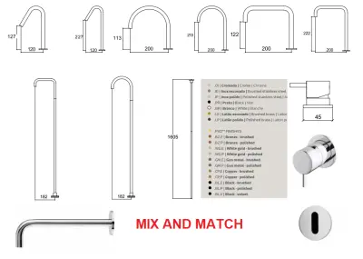 Waterevolution Flow inbouw chiuvetă senzor infraroșu pe baterii crom T118EB01