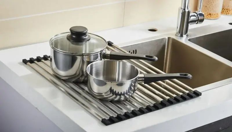 Magisso Covoraș rulabil din aluminiu 46 x 32 cm peste chiuvetă 30104000