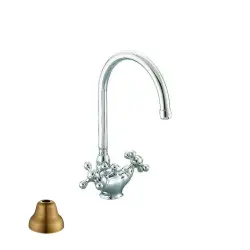 Robinetele de baie Arcana Ceramic Cisal Bronz AC00052027