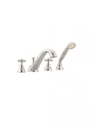 Cisal Arcana Ceramic 4-găuri Robinet de baie montat pe marginea băii Bronz AC00026027