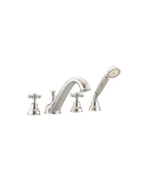Cisal Arcana Ceramic 4-găuri Robinet de baie montat pe marginea băii Bronz AC00026027