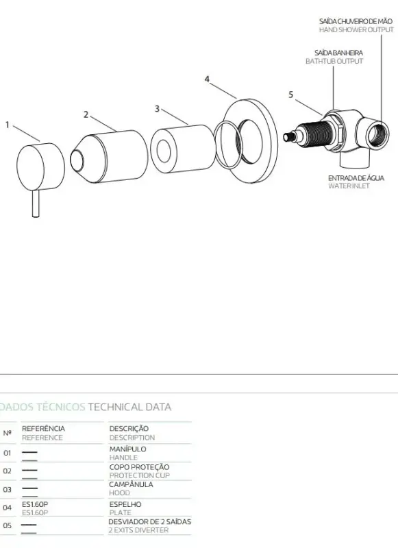 Waterevolution Flow de instalare 2-cale comutator rotund din Gun Metal T1482S.GME