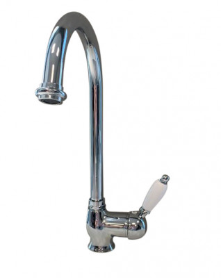 PB Clasic Robinet de bucătărie cu o singură pârghie și duză pivotantă 200 mm crom 1208953113