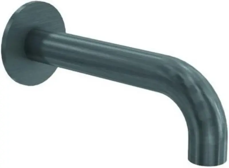 Robinet de baie Waterevolution Flow, cu o lungime de 15 cm, complet din Gun Metal T1671.GME