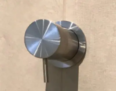 Waterevolution Flux încorporat 2 cai, înveliș PVD din cupru periat, cu rozetă rotundă T1482RCPE.