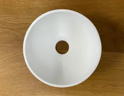 Chiuvetă mică Solid S, Solid Surface, rotundă, 20 x 20 x 11 cm, alb mat, 1208953267