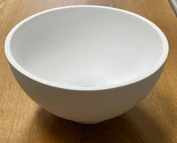 Chiuvetă mică Solid S, Solid Surface, rotundă, 20 x 20 x 11 cm, alb mat, 1208953267