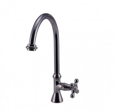 Robinet clasic de la PB cu manetă puternică pentru apă rece, cu gură rotundă înaltă, cromat 1208953274.