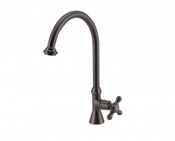 Robinetul clasic pentru chiuvetă PB cu buton puternic, apă rece, cu gură rotundă înaltă, din oțel inoxidabil 1208953276.