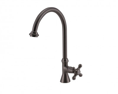 Robinetul clasic pentru chiuvetă PB cu buton puternic, apă rece, cu gură rotundă înaltă, din oțel inoxidabil 1208953276.