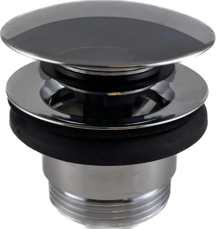 Scufundător pentru chiuvetă PB Unix, 1 1/4 inch, închidere cu apăsare "push up click clack", cromat, 1208953283.