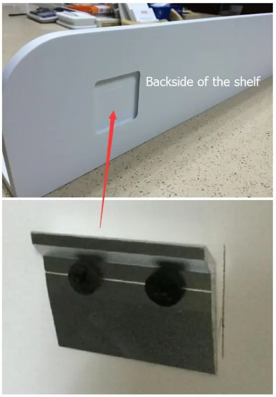 Solid-S Planchet Coș de duș din material solid, alb mat, 120 x 12 cm, cu sistem de fixare ascuns 1208953449