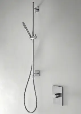 SB 316 Set de bara de dus cu duș manual și furtun de duș din oțel inoxidabil.