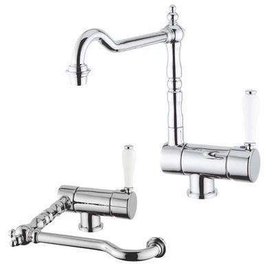 PB Robinet de bucătărie Vintage nostalgic Robinet de fereastră pliabil în jos din oțel inoxidabil 1208953757