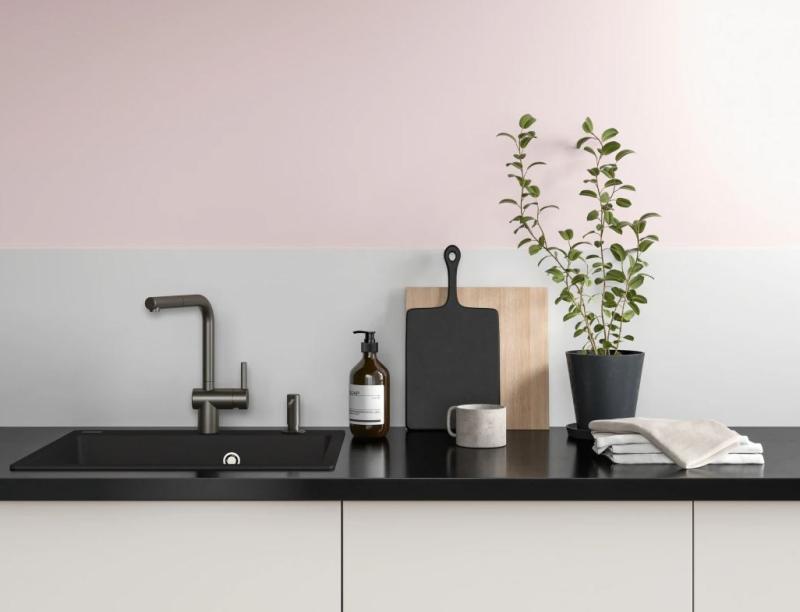 Franke Atlas Neo Robinet de bucătărie cu duză extensibilă și finisaj PVD gun metal 115.0628.210