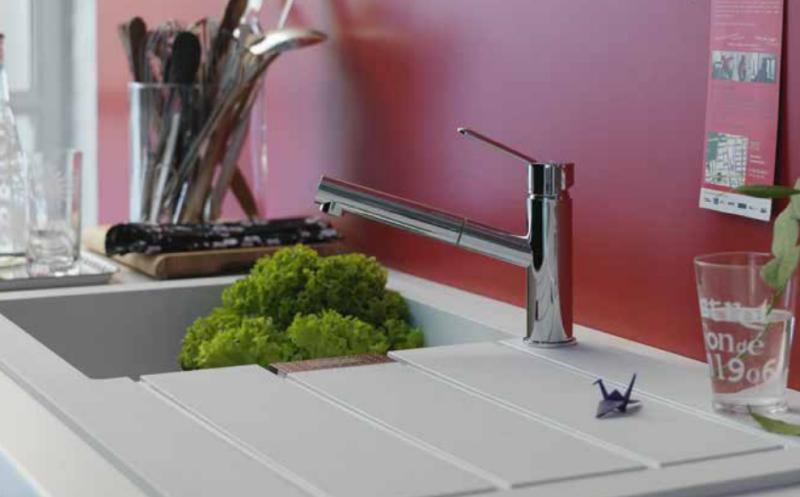 Franke Sirius 2 S2D 651 plastic 1,5 chiuvetă dublă cu scurgere albă montată pe suprafață 100x50 143.0634.555