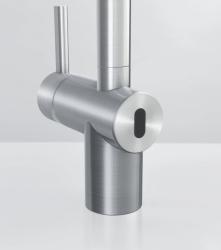 Franke Robinet de bucătărie cu senzor din oțel inoxidabil masiv Atlas Neo cu duză pivotantă inox 115.0625.489