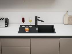 Franke Centro Robinet de bucătărie negru mat cu duză pivotantă 115.0621.613