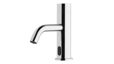 Waterevolution Flow baterie electronică pentru chiuvetă, cu infraroșu, pe baterii, crom T110EB01