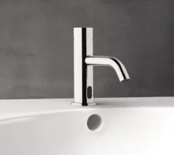 Revolutia Apei Flux, robinet electronic pentru chiuveta, cu infrarosu, la 230 de volti, cromat, T110EE01.