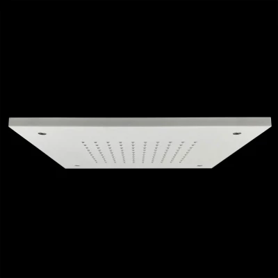 SB Rubinetterie mată albă corian suprafață solidă duș de ploaie pătrată încorporată, cap de duș de tavan 30cm 1208954082