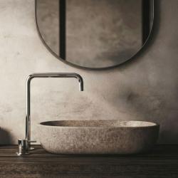 Ceaiul de apă Waterevolution Flow cu două orificii, robinet de chiuvetă cu ieșire înaltă de 210 crom T122H01.