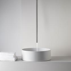 Ceasul de apă Waterevolution Flow cu ieșire încastrată pentru chiuvetă de tavan, complet din oțel inoxidabil, T1678IE.