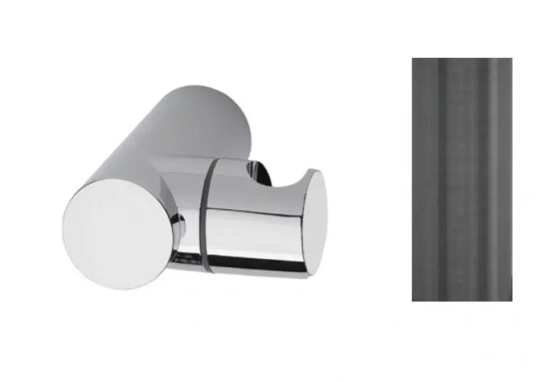 Waterevolution Flow suport ajustabil pentru duș manual GME Gun Metal T1623GME