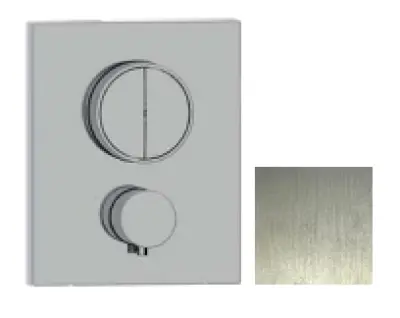 SB Push Square Inbouw robinet termostatic cu buton de comutare și reglare a volumului, din oțel inoxidabil, 1208955123.