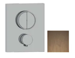 SB Push Square este o robinet termostatică încorporată, echipată cu un buton de comutare și un regulator de volum, realizată din cupru PVD. Codul său de produs este 1208955128.