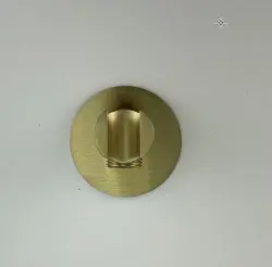 Duș manual SB Rubinetterie Universale cu suport pentru agățat și alimentare cu apă, placat cu aur PVD 316, 1208955203.