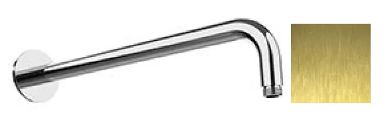 SB Rotundă 316 braț de duș de perete, diametru 35 cm, aur PVD 1208955316