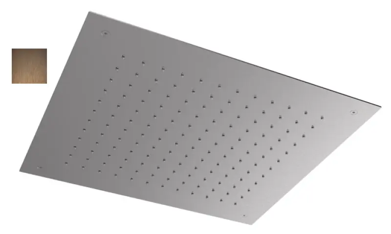 Duș de ploaie încorporabil SB Square 316, 50x50cm, PVD cupru 1208955321.