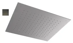 Duș de ploaie încastrabil SB Square 316, 50x50cm, PVD metal cenușiu, cod 1208955323.