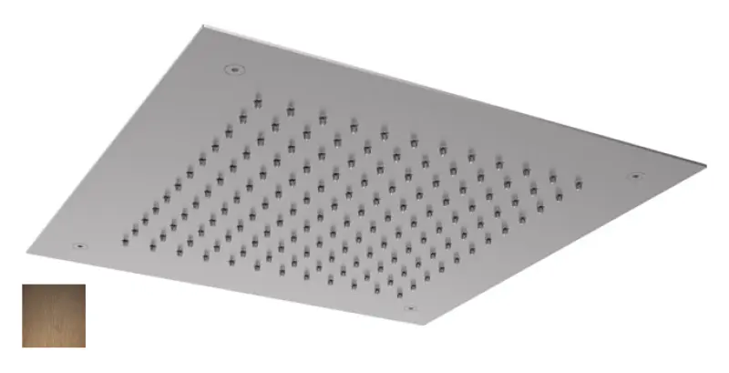 SB Square 316 Dus de baie incorporat 38x38cm PVD cupru 1208955327