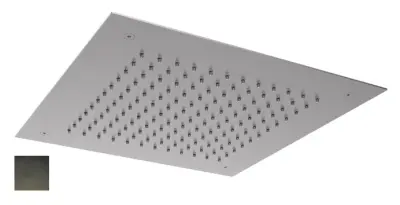 Duşul de tavan SB Square 316, încorporat, 38x38 cm, PVD gun metal, 1208955329.
